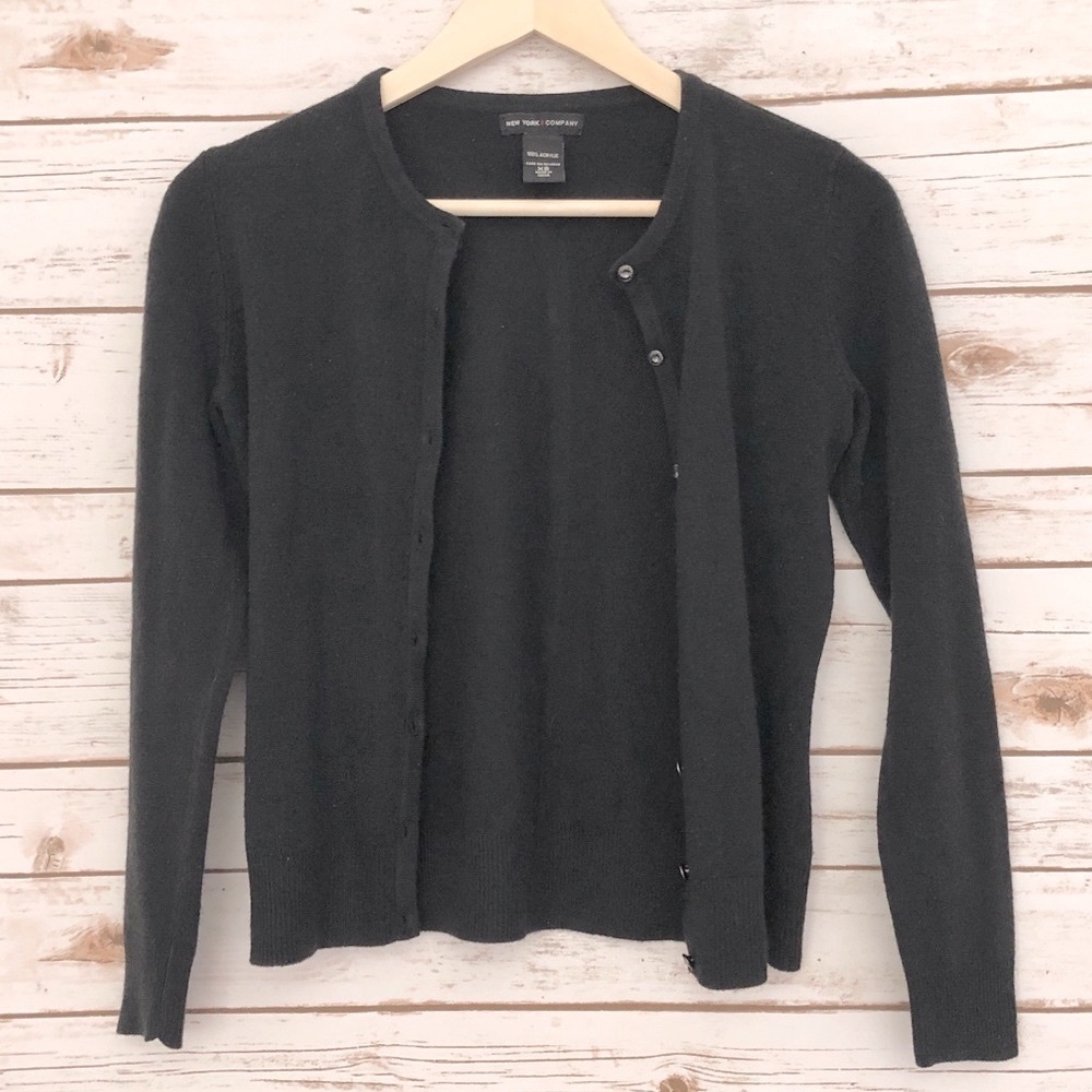 New York & Company // Diamond Button Down Cardigan